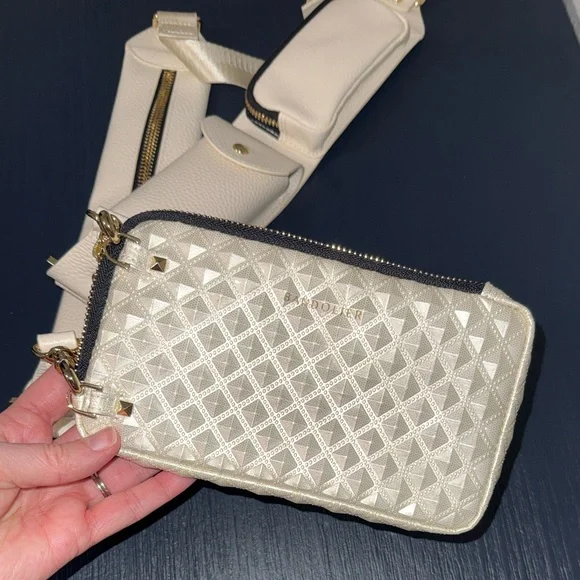 Bandolier Bundle - Sheila Pyramid Studded Pouch with Utility Strap - Picture 2 of 3